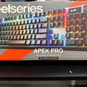 SteelSeries Apex Pro Gen 3 Mechanical RGB Gaming Keyboard